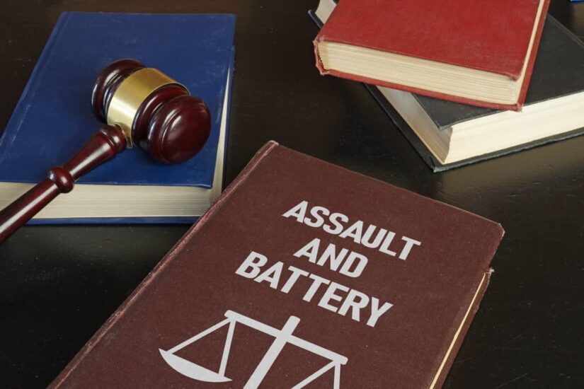 Assault and Battery are shown as the legal book